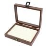 Large Capacity Walnut Jewelry Storage and Display Box