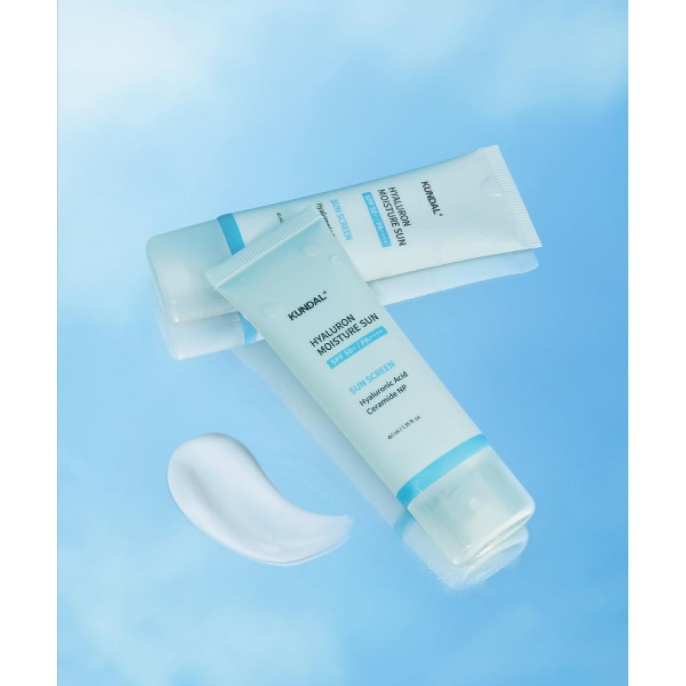 Kundal Hyaluronic Moisture Sun Cream 40ml 2 Packs