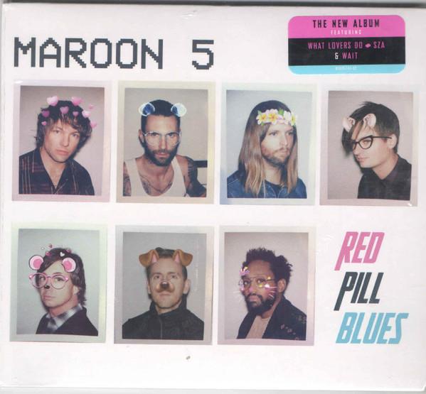 

CD MAROON 5 - Red Pill Blues B002674002 222 Records 2017 US Pop Used