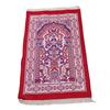 Pray Rug Thick Soft Embroidered Praying Mat with Tassel for Women Men Children Meditation