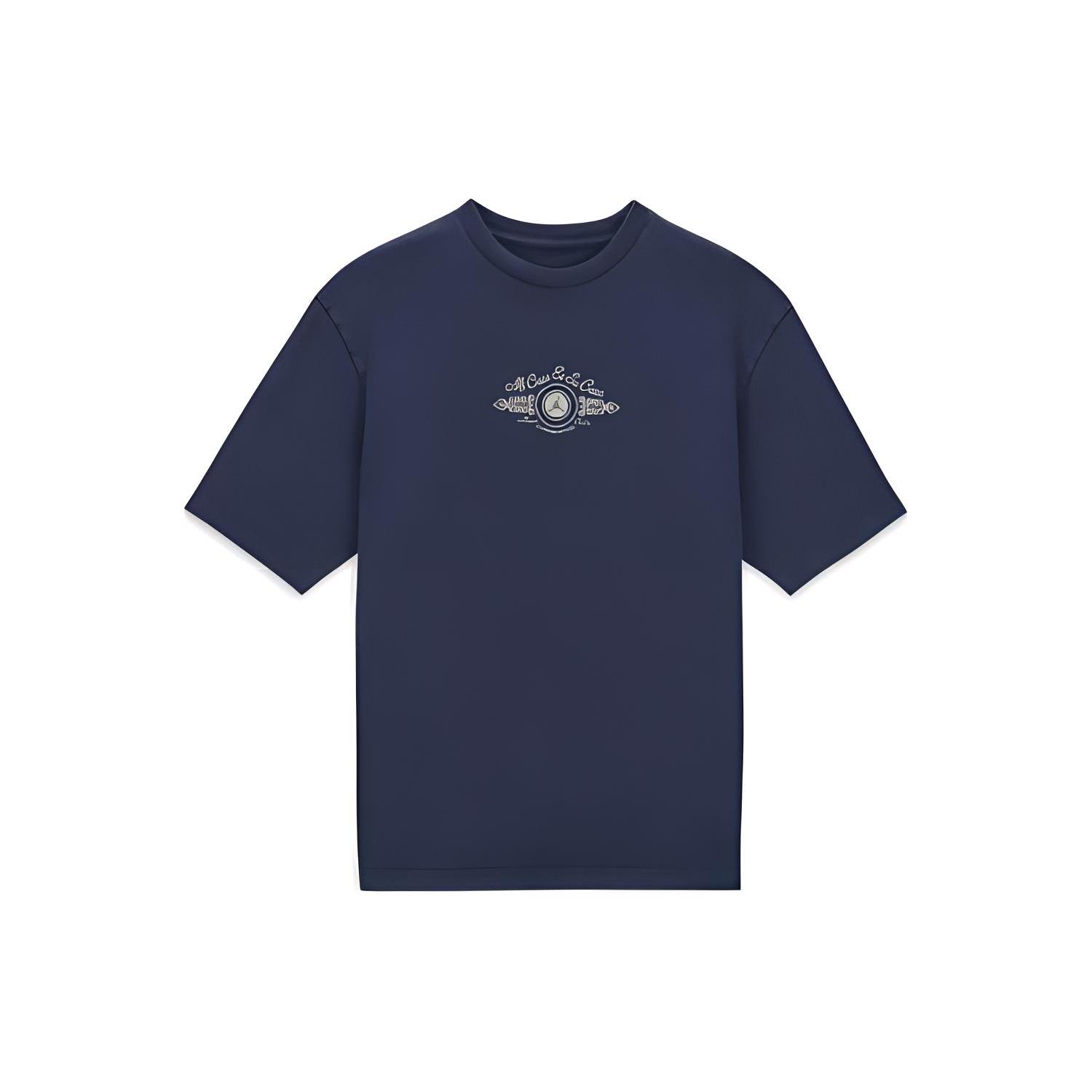 

New Jordan x SoleFly FW23 T Shirt Asia Version Men s Blue FQ3803-410 S