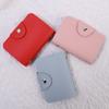 Nouveau Porte-Cartes pour Embouts à 24 Emplacements Sac Simple Couleur Unie Pochette pour Femmes Hommes Organisateur de Cartes de Crédit ID Portefeuille Porte-Cartes en Cuir