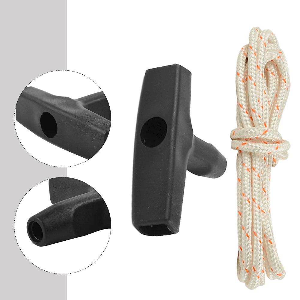Replacement Pull Cord Rope and Handle for Mountfield Lawnmowers Made from Plastic and Polyester Suitable for Multiple Models