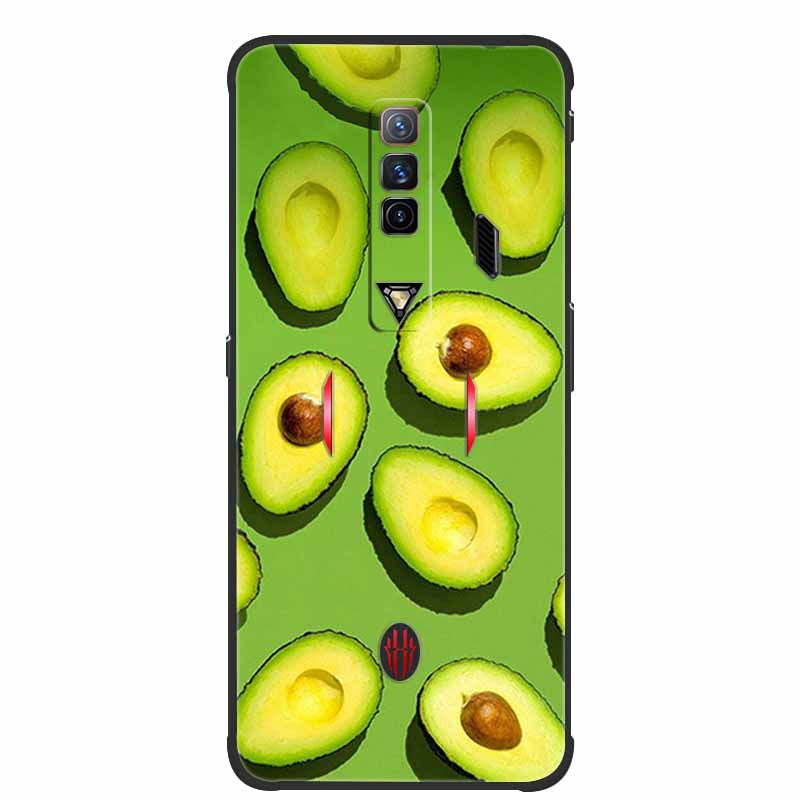 For ZTE Nubia Red Magic 7 Cases 7Pro Fashion Soft TPU Silicone Back Cover For Redmagic 7 Pro Phone Cases Shockproof Fundas 2022