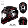 Certified All-Season Bluetooth Winter Motorcycle Helmet, Full Face