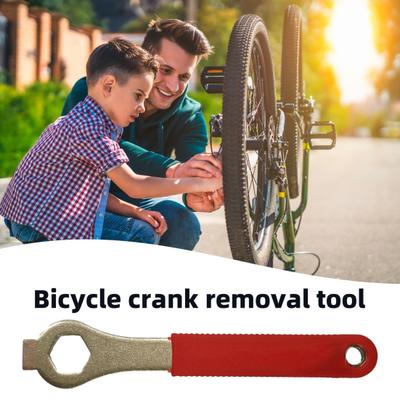 Bicycle Crank Puller Bottom Bracket Removal Tool Ergonomic Design Easy To Use Universal Crank Removal Bike Maintenance Tool