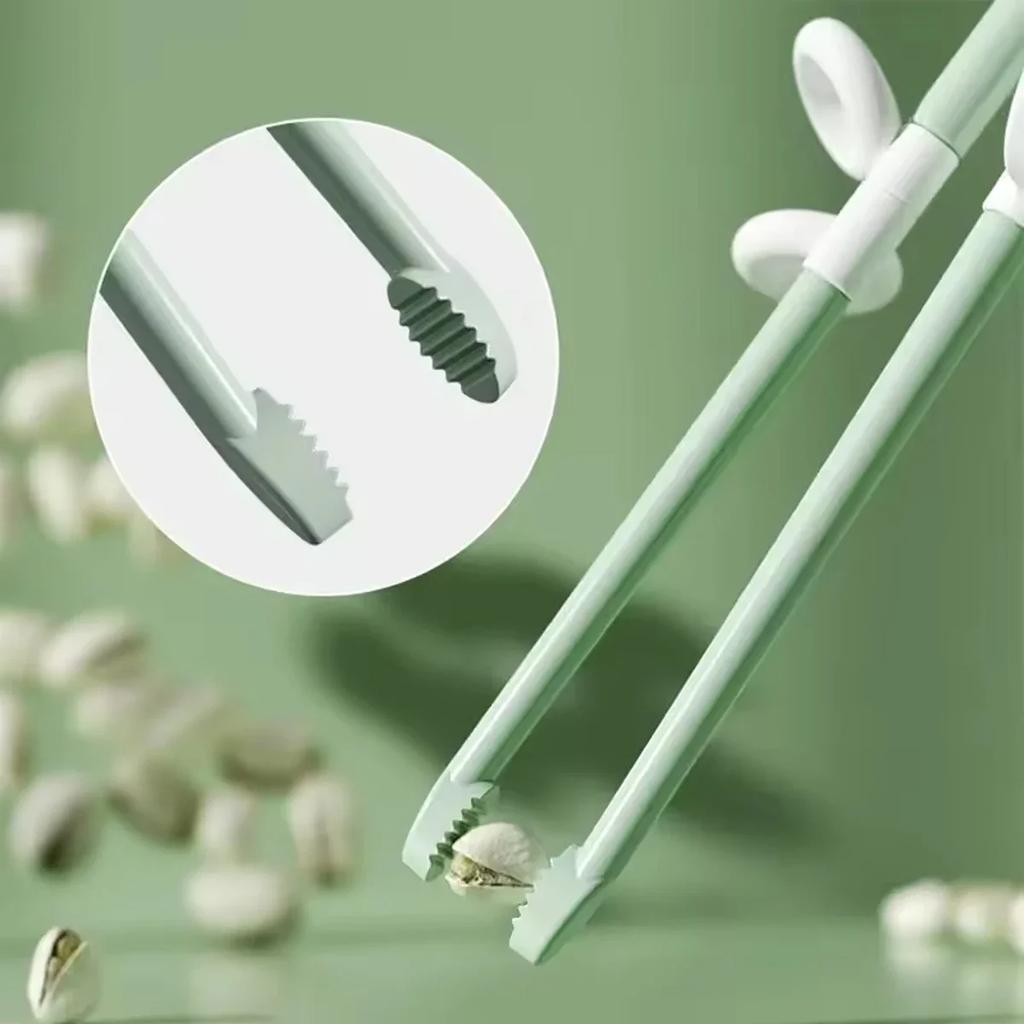 Children's Training Chopsticks Reusable Dinosaur Training Chopsticks Auxiliary Set Cute Children's Tableware