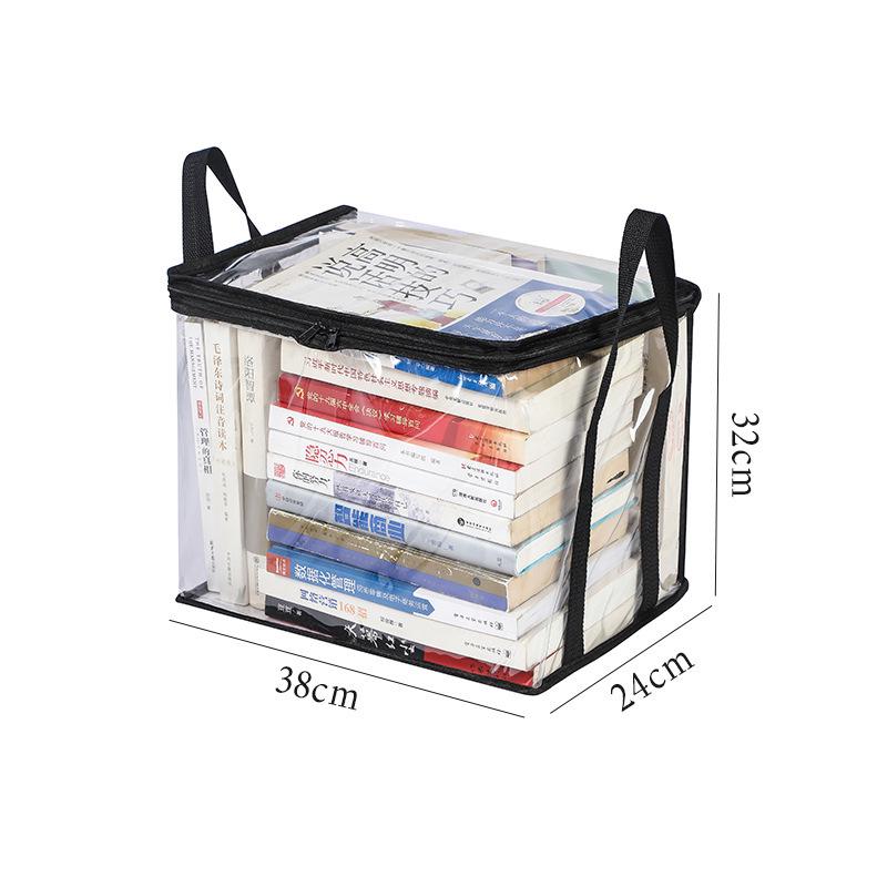 Student Book and Toy Organizer - Foldable Storage Box for Clothes and Books