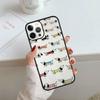 Cartoon Dachshund Sausage Dog Phone Case For iPhone 17 Air 13 12 14 15 16  Cover For Apple Pro Max Plus Coque