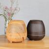 500ml Wood Grain Aromatherapy Diffuser & USB Humidifier - Large Capacity, Retro Design