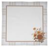 Vargottam Napkins  Florals  Print, Premium Quality Dinner  Napkins, 100   Cotton, Set of 4 Reusable  Napkins  Set, Size 20X20