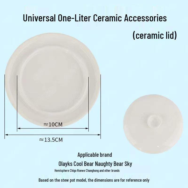 "Automatic Multifunctional Ceramic Stew and Porridge Pot for Baby Food and Soup"