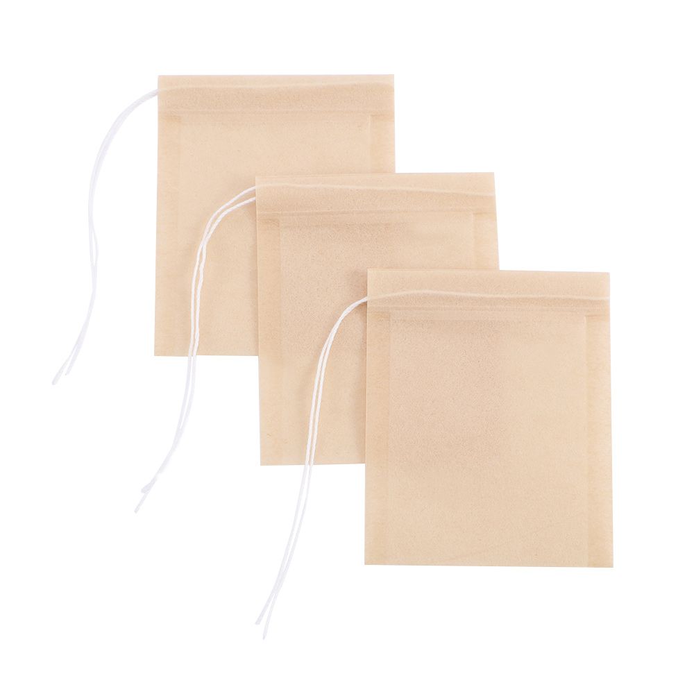 Safe Unbleached With Drawstring Non-toxic Heat Seal For Herb Loose Tea Tea Strainer Filter Bags Coffee Infuser Tea Bag