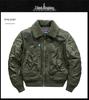 Herren Winter Fliegerjacke - Dicker Samt, Retro Revers, Taktischer Baseball Stil