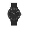 Waterproof Movement Steel Chain Watch Light Luxury Niche Minimalist Wind Steel Mesh Belt Slim Watch Lady
