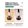 Pulley chair felt foot cover rolling wheelchair office chair non-slip pad computer chair foot pad holder silent fixing pad