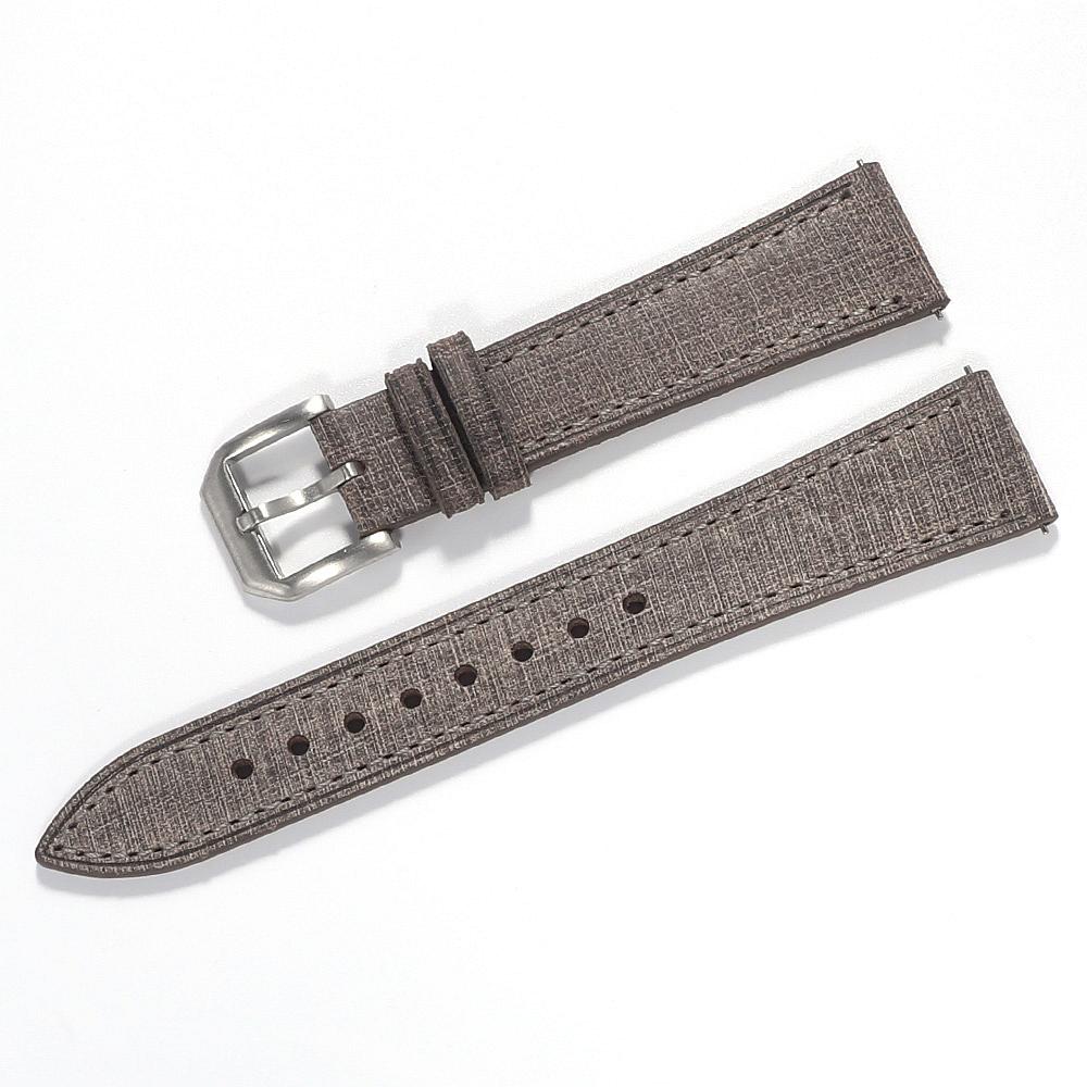 

Ремешок для часов из кожи растительного дубления Babele 20 мм 22 мм из кожи полного зерна с льняной текстурой, ремешок для часов с быстрой заменой для мужчин 22mm серый