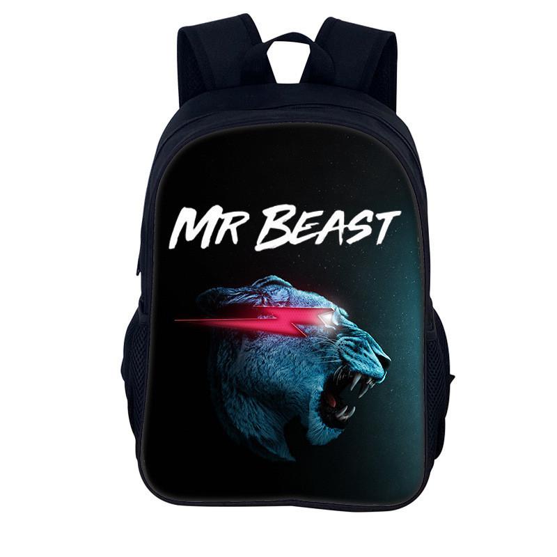 

Рюкзак Mr Beast Lightning Cat Для Студентів І Для Активного Відпочинку Нейлоновий З Креативним Малюнком 13