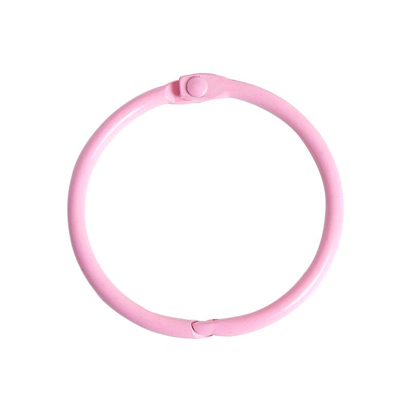 45mm Candy Color Open Card Ring for DIY Jewelry and Keychains