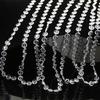 10M Acrylic-Crystal Bead-Curtain Clear Garland Strand Hanging Chains For Party Wedding Window Balcony Garden DIY Decoration Part