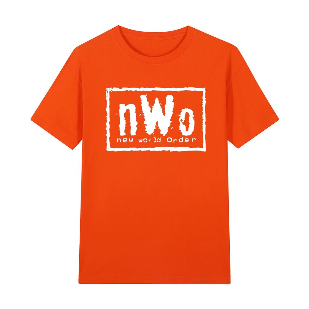 NWO New World Order Wrestling Adult Black Vintage Tshirt Novelty Funny Streetwear Cotton Men T Shirt New Tee Tshirt Womens Tops