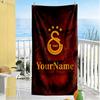 Galatasaray Customize Your Name Beach Towel Super Soft Microfiber Quickdry Fabric Portable For Swimmingbeachcamping Travel Beach Accessoriesgym
