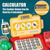 36pcs Children Humorous Supermarket Cash Register Speech Intelligent Recognition Pretend Checkout Featuring Cash Register Role Playing Playthings