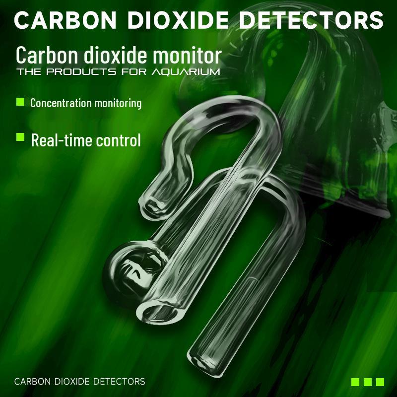 Aquarium CO2 Monitor with High Borosilicate Glass Detector