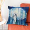 Kkikuo Art Anime Cartoon Pillowcase Pillows for Sofa Cover Decoration Home Decor Items Luxury Pillow Covers Cushion Cushions