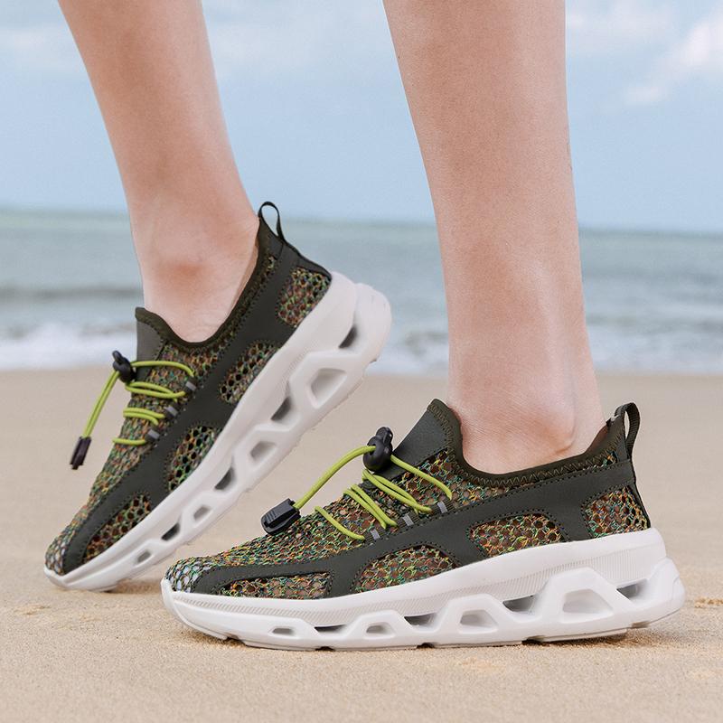 TUINANLE Herren Damen Outdoor Sport Aqua Schuhe Schnelltrocknend Strand Schwimmen Fitness Waten Wandern Wassersportschuhe