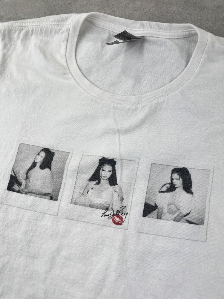 

Lana Del Rey Shirt Womens Medium White Polaroid Photo Tee Top Y2K Endless Summer Unisex T-Shirt XL