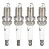 Velas de Ignição Premium RX de Dupla Iridium para Toyota Alphard ANH20W Honda Fit GD3 GD4 GE6 GE7 GE8 Peça de Referência (Conjunto 4) ANH25W, GE9. Número