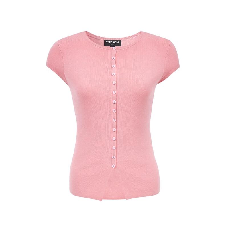 Veromoda Women's Lyocell Blend Slim-Fit Knit Top