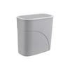 Odor-Free Waterproof Garbage Bin Slim Narrow Gap Living Room Dustbin  Home Use