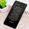 Bob Marley Zitate Rasta Reggae Aufdruck Handyhülle für Samsung Galaxy note 10 pro S26 Ultra S23 S24 FE S25 S21 S22 PLUS Hülle