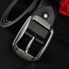 Belt Men'S Leather Casual Simple Pin Buckle Cowhide Belt Trendy Belt Belt Men'S Business Versatile Belt Men'S