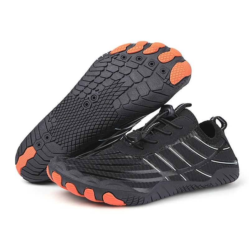 Men Water Shoes Wading Sneakers Drainage Barefoot Beach Aqua Shoes Quick Dry Fitness Yoga Shoes Women Sea Diving Swim Sandals
