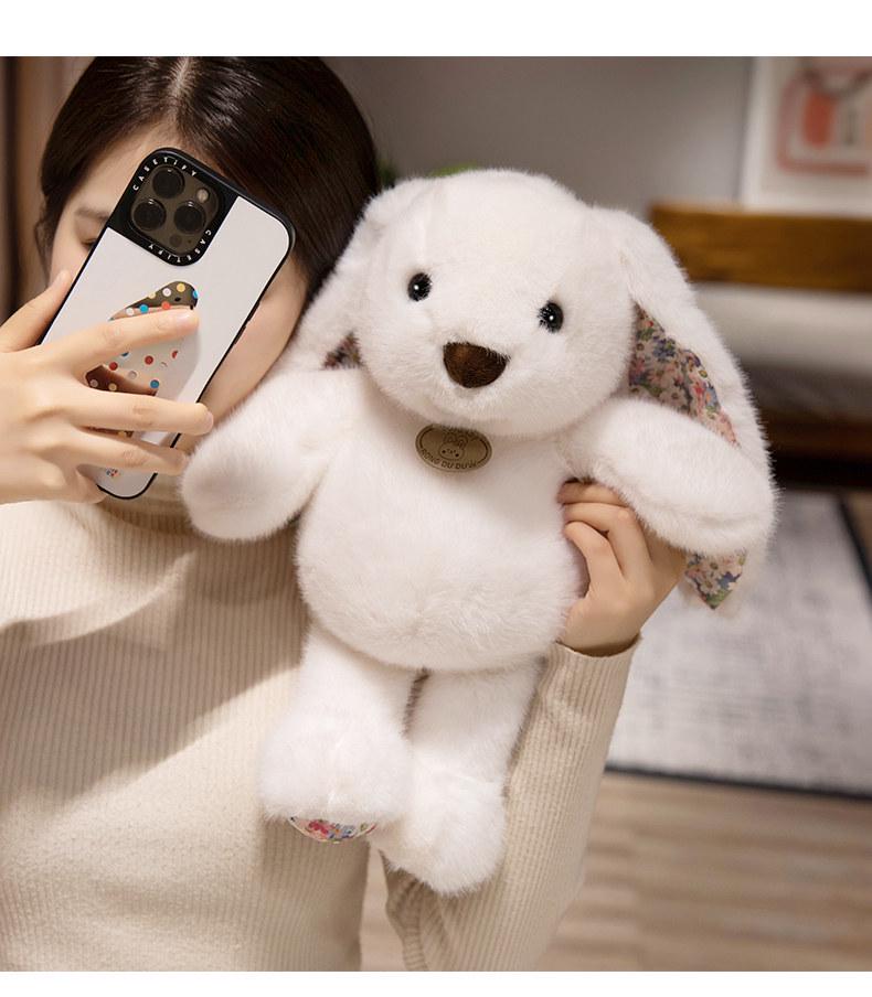 Cute Lop-Eared Rabbit Plush Doll - Soft Birthday Gift Toy