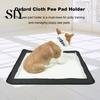 Durable Puppy Pad Holder Pee Training Pads with Magnetic Suction Waterproof Dog Potty Tray Toilet Tool Pet Diaper Organizer