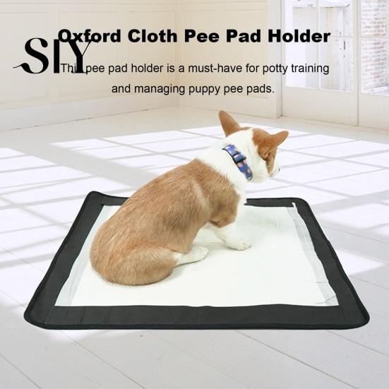Durable Puppy Pad Holder Pee Training Pads with Magnetic Suction Waterproof Dog Potty Tray Toilet Tool Pet Diaper Organizer