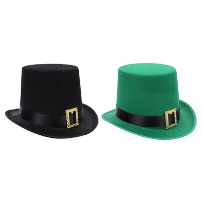 Cappello Unisex Leprechaun Jazz Cabaret Tessuto Morbido in Cotone Perfetto Per Feste A Tema Evento