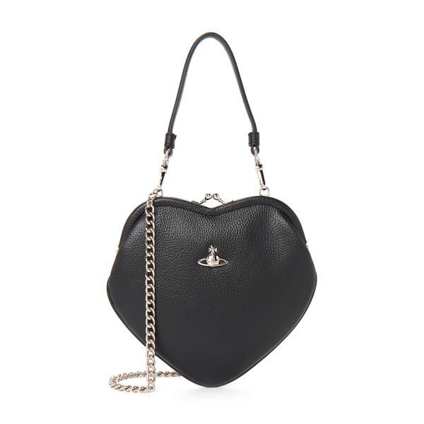 Vivienne Westwood Bell Heart Frame Pearl Crossbody Bag 4b01000cw S000d N403