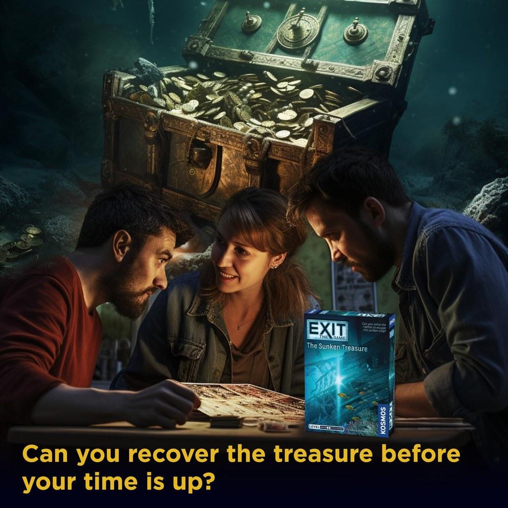 Thames & Kosmos Exit The Sunken Treasure Escape Room Game