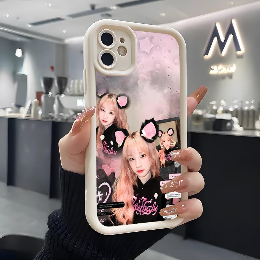 

Чехол для телефона Singer S-Song Y-Yuqi Для IPhone Air 17 Pro Max 16 E 15 14 Pro Max 13 12 11 Mini Plus Мягкий Силиконовый Белый Чехол iPhone 11 Pro