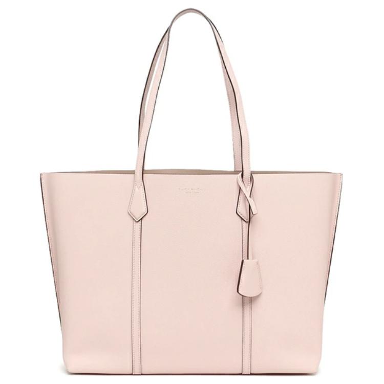 

Tory Burch Perry Fashion Minimalist Large Capacity Commuter Tote Bag Women Tote Pink 81932-652 Basic Set (Bag+Dust Bag)