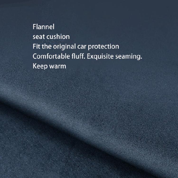 Seat Cover Warm Seat Cushion Anti-slip Universal Front Chair Seat Breathable Pad