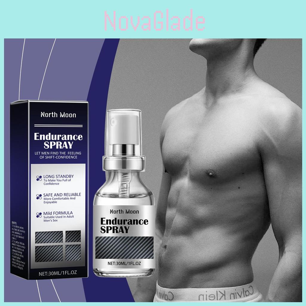 North Moon Men's Care Spray Moisturizing Body Lotion For Hydration And Massage Therapy
