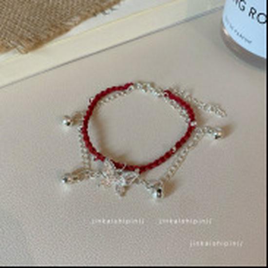 Bracelet Zodiaque Cloche Xiangyun Fille Miaojiang - Design Haut de Gamme Style Chinois