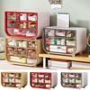 Large Capacity Makeup Storage Box Dustproof Makeup Cosmetics Organizer  Offices