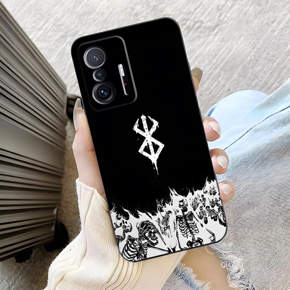 Berserk Anime Phone Case For Xiaomi Poco M7 M6 M5 M4 4g 5g F7 F6 X7 X6 X5 Ultra Pro Silicone Cover